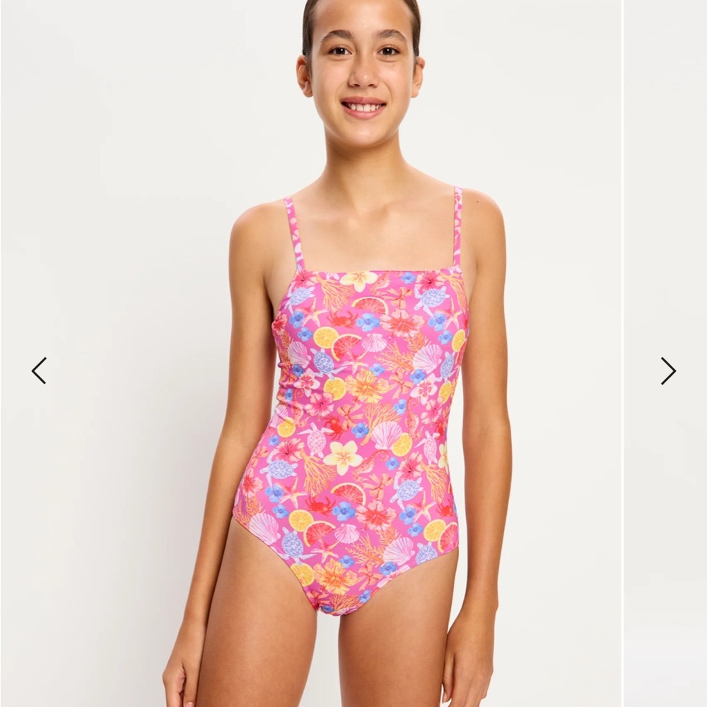 NWT Modibodi Teen Period Swimsuit, One Piece, Tropicana Crush, Size‎ Y12-14 - Picture 2 of 5
